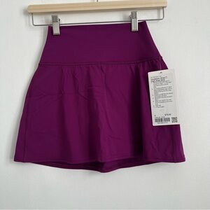 NWT 🆕 Lululemon Align High-Rise Skirt Skort Chilled Grape Purple US 4
